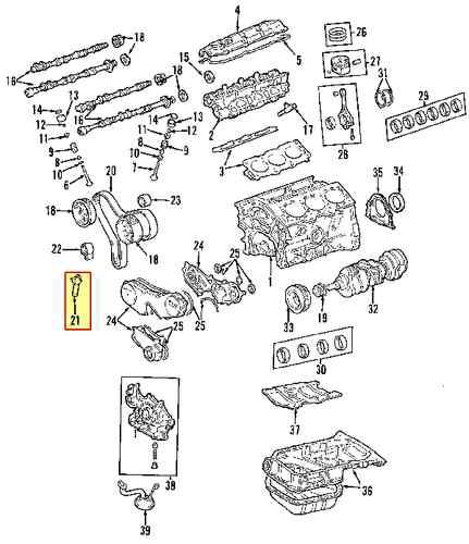 Lexus 1354020030 genuine oem factory original tensioner