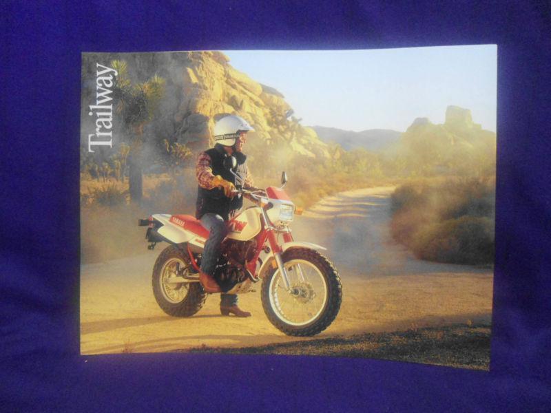 1995 yamaha wr 250 off road motorcycle brochure 