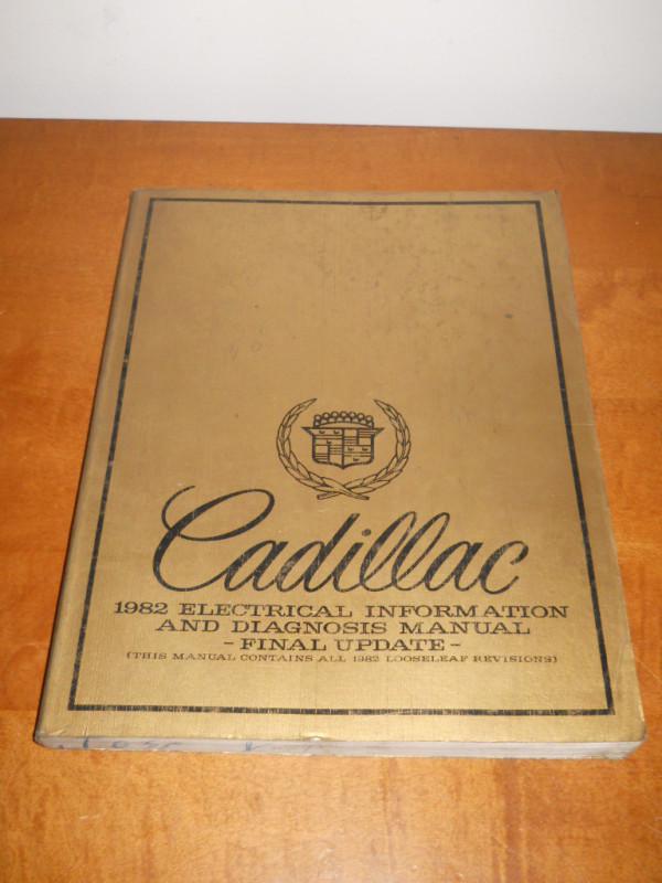 1982 cadillac used original h-1914b electrical information diagnosis manual