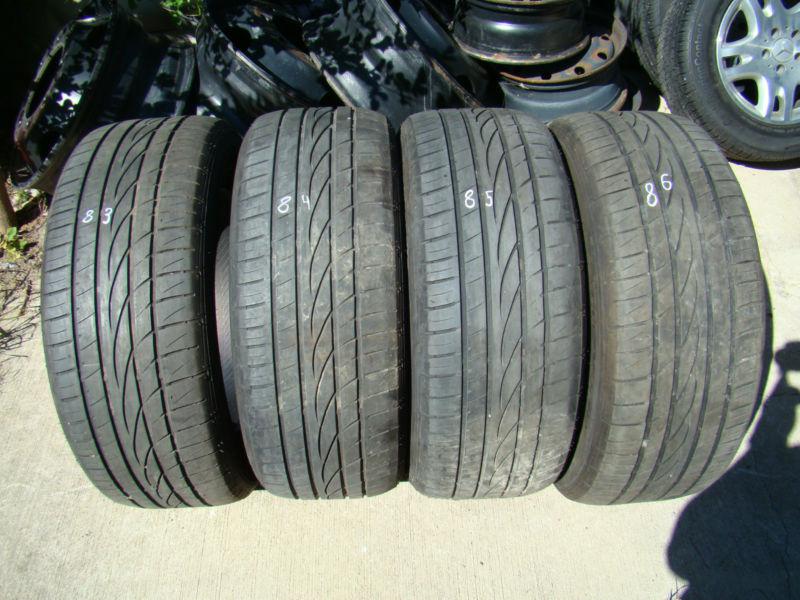 Falken ziex 255 55 18 5.5/32 used good 4 four used tires  #83 84 85 86