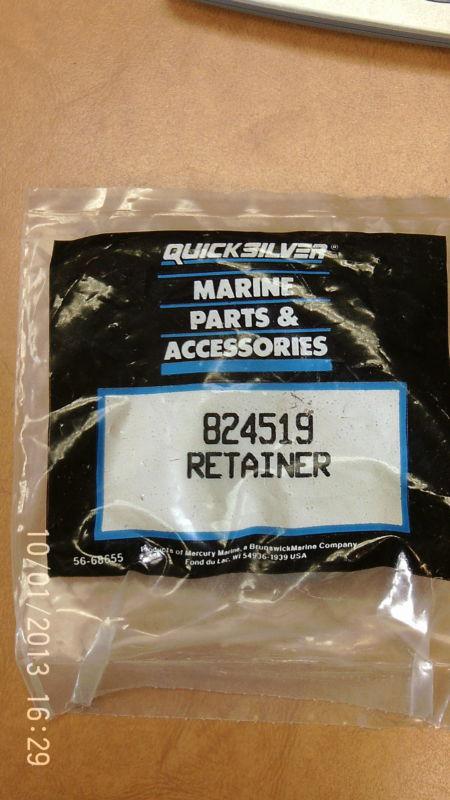 New mercury quicksilver 824519 retainer bin 65 