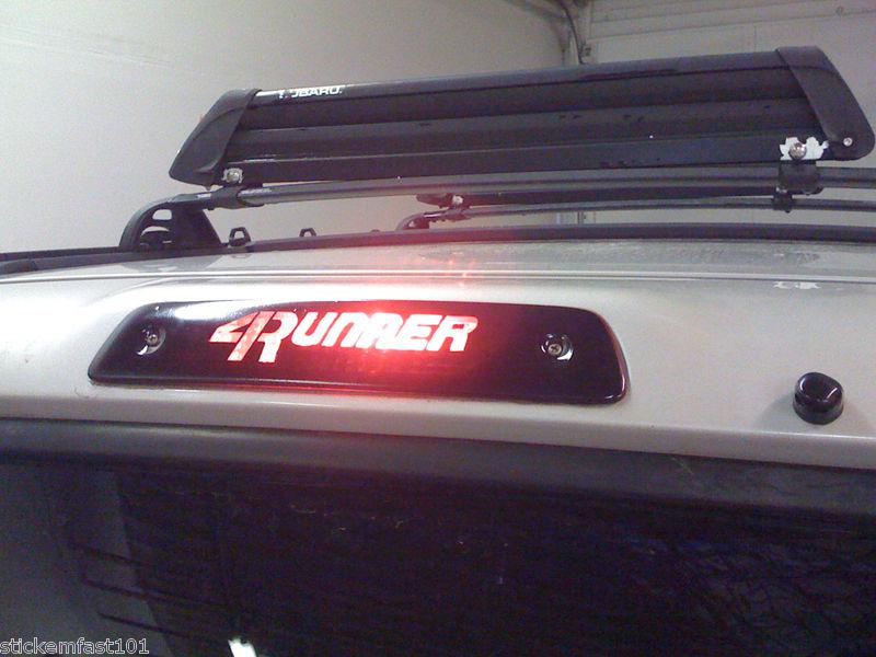 Toyota 4runner 3rd brake light decal overlay 96 97 98 99 00 01 02