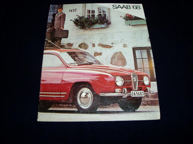 Saab 1968 full-line   brochure