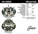 Centric parts 401.62002 brake hub