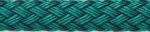 Buccaneer dock line double braid nylon - teal - 3/8" x 20' 30-26620