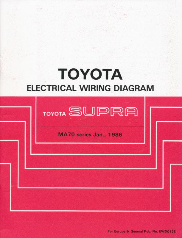 1986 toyota supra electrical wiring diagram