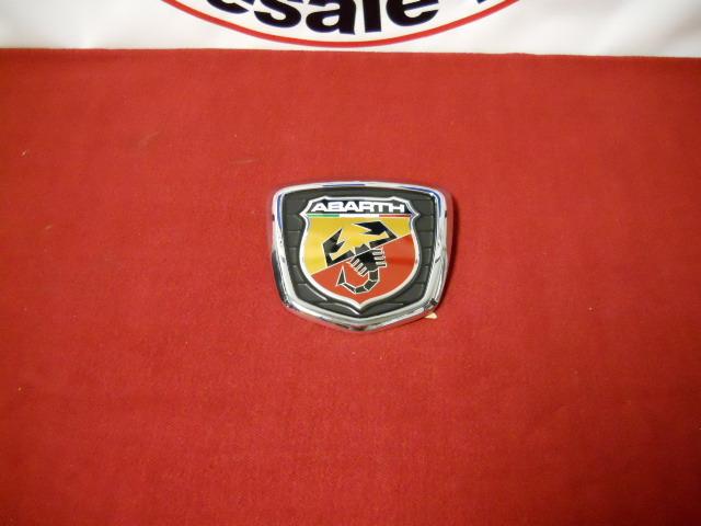 Fiat abarth 2012 + deck lid emblem oem new!