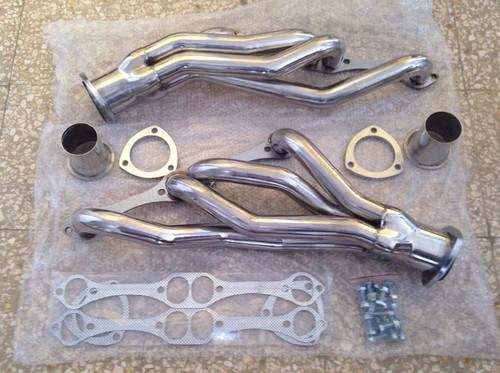 Stainless steel ss exhaust header chevy/pontiac/buick 265-400 v8 camaro impala