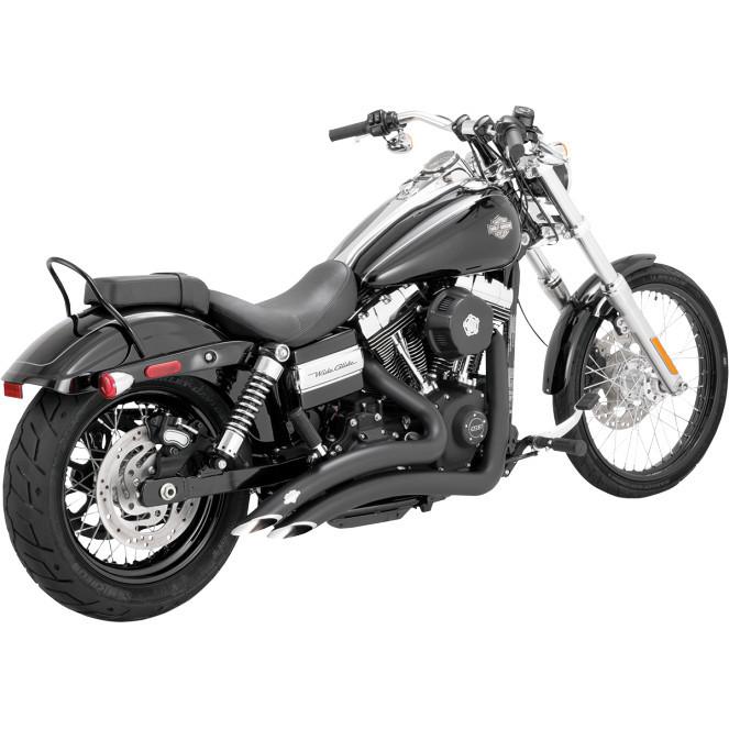 Vance & hines big radius harley dyna fxd super glide fxdwg wide glide 2012-2013