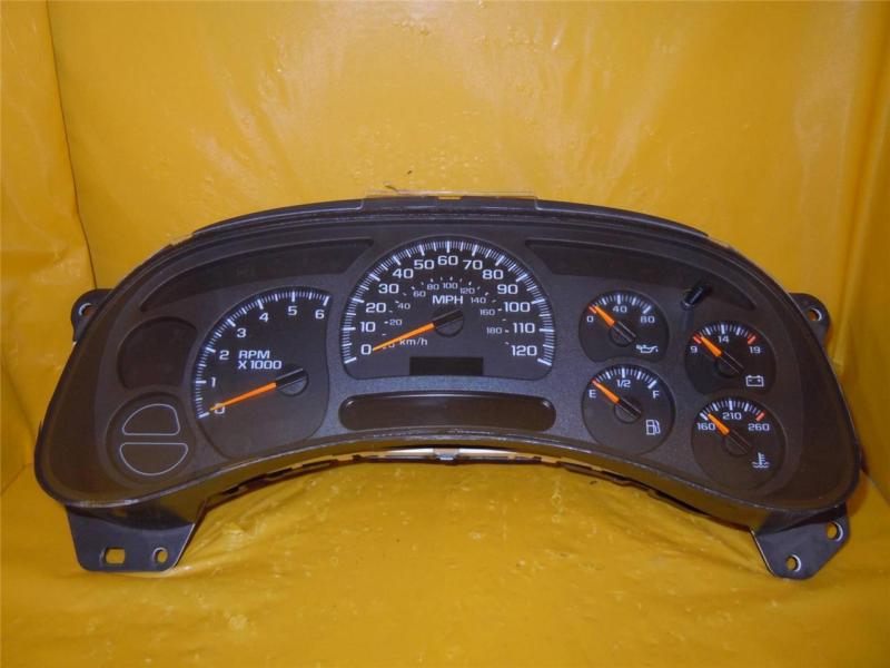 03 04 05 suburban sierra avalanche yukon speedometer instrument cluster 98,149