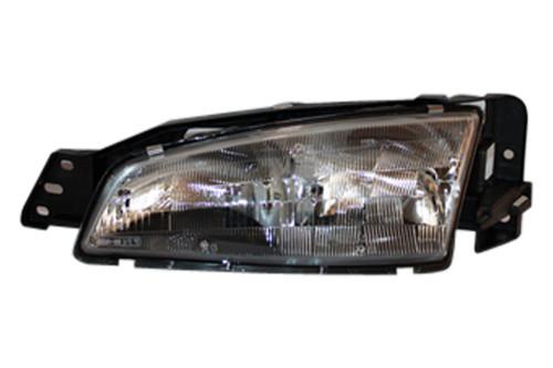 Tyc 20-1939-00 - 92-95 pontiac grand am left replacement headlight assembly