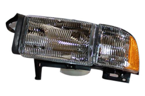 Tyc 20-3017-78 - 1994 dodge ram 55076749ao left replacement headlight assembly