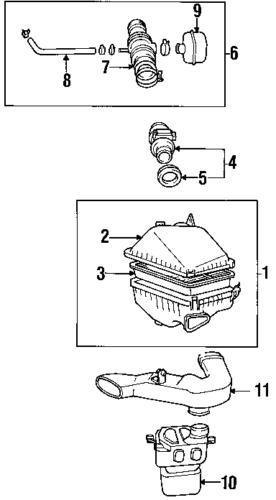 Toyota 1780103010 genuine oem factory original air filter