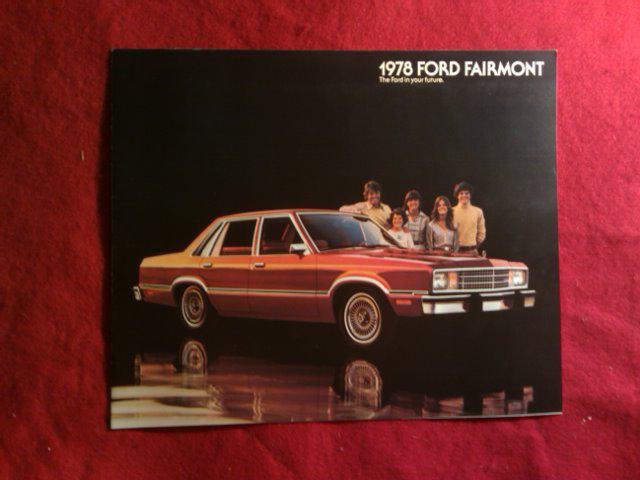 1978 ford fairmont sales brochure