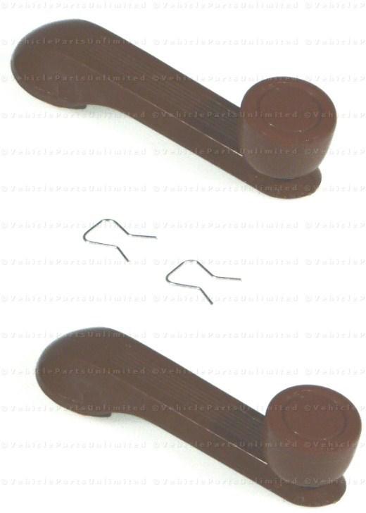 1984 - 2000  2 pcs. (pair) of  window winder crank handles set fits: honda civic