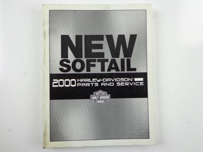 Harley davidson 2000 new softail parts & service manual