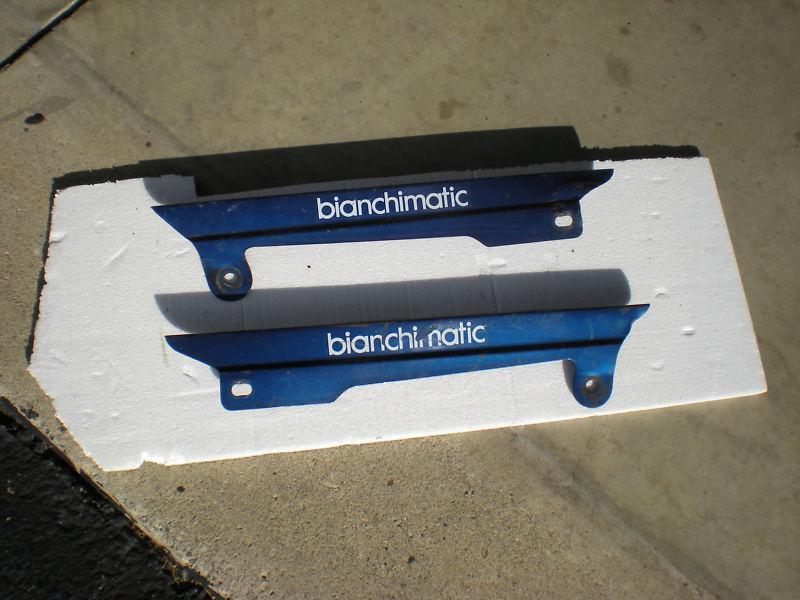 Bianchi bianchimatic moped chain guards (pair)