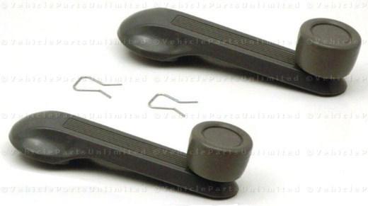 1984 - 2000  2 pcs. (pair) of  window winder crank handles set fits: honda civic