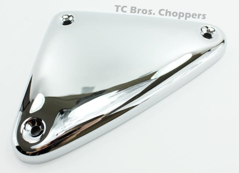 Chrome ignition module cover for sportsters (fits 82-03 models)