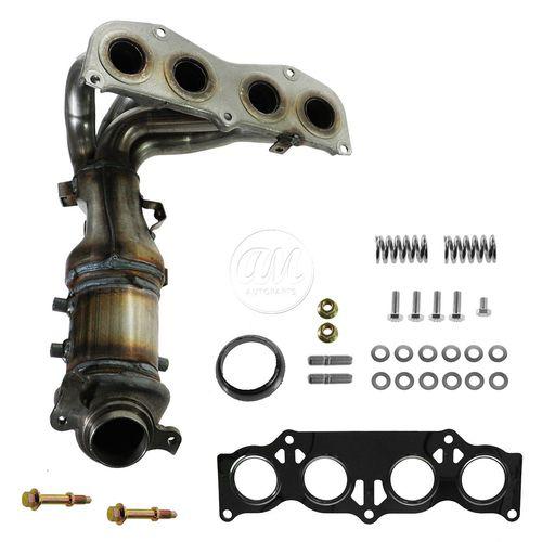 Exhaust manifold catalytic converter for 06-12 toyota rav4 scion xb 2.4l 28340