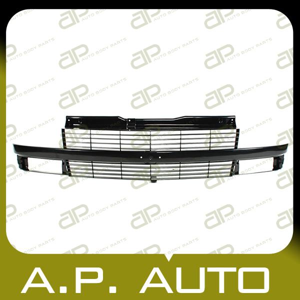 New grille grill assembly 95-05 chevy astro composite cl ls lt matte black