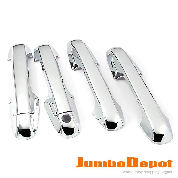 Triple chrome side door handle cover trim for honda accord 2003 04-2007 warranty