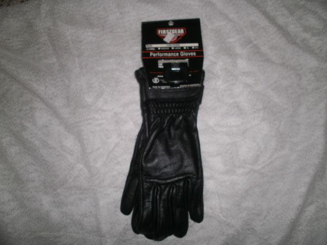 Firstgear adult leather gloves, size xs