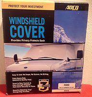 Rv windsheild cover ford 1997-2004 w/mirror cut - out