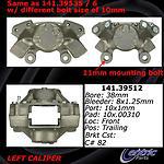 Centric parts 142.39512 rear left rebuilt caliper with pad