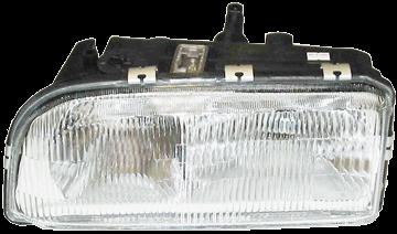 93-97 volvo 850 2-bulb headlight headlamp assembly front driver side left lh