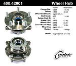 Centric parts 400.42001 front hub assembly