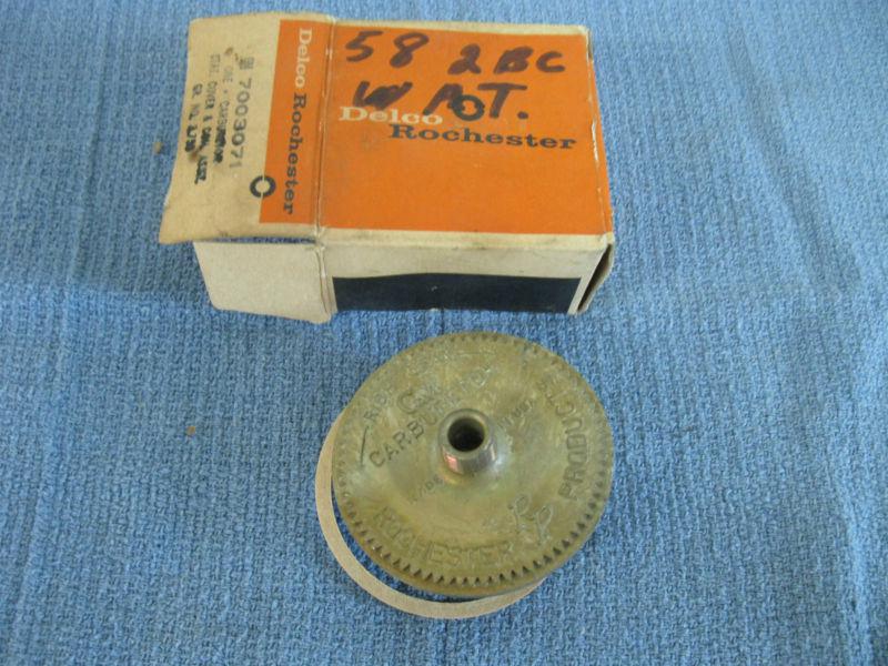 1955 chevy belair 2 bc 1958 impala choke thermostat cover  nos  913