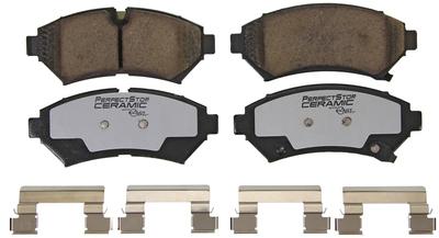 Perfect stop ceramic pc753 brake pad or shoe, front