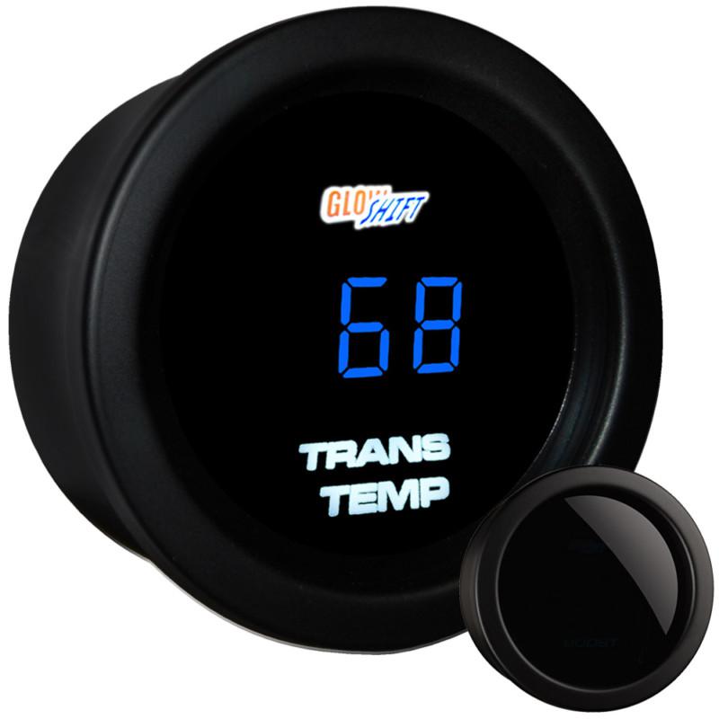 52mm blue digital electronic trans temp gauge °f