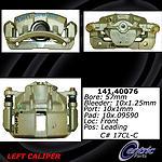 Centric parts 142.40076 front left rebuilt caliper with pad