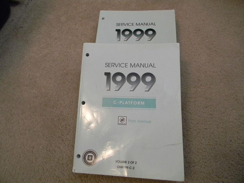 1999 buick park ave gm service manual