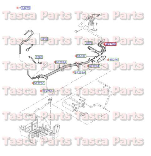 Brand new oem fuel tube line clip 2001-2004 2.0l/3.0l ford escape #yl8z-9f276-ba