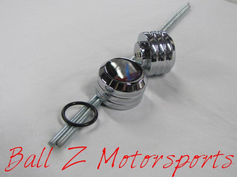 Hayabusa gsxr 600/750/1000 smooth chrome front axle caps caps/covers 99-07-08-13