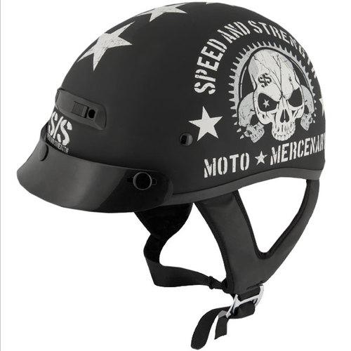 Speed & strength moto mercenary ss300 helmet black