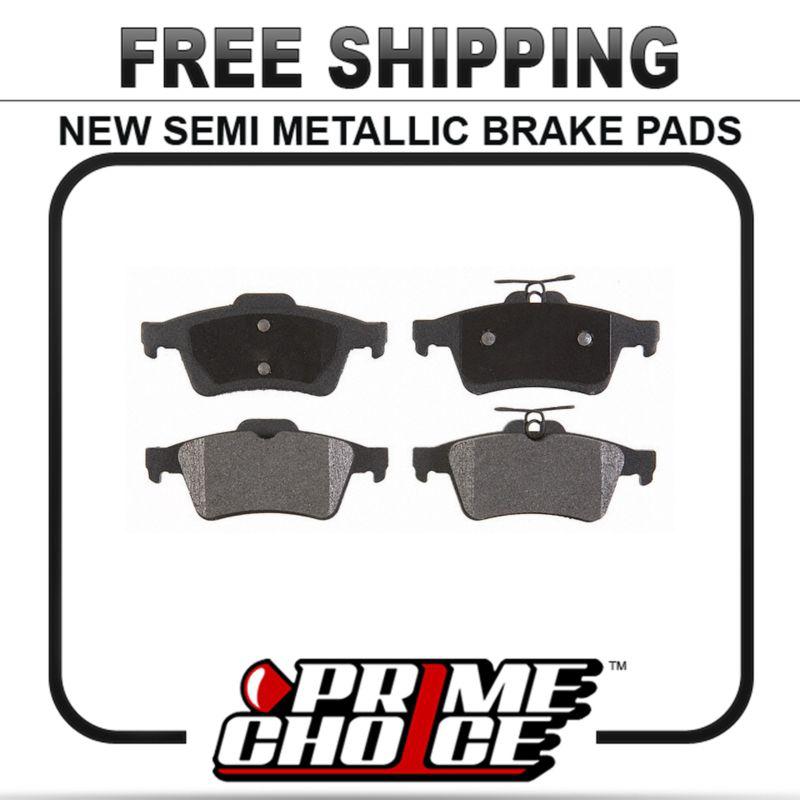 New premium complete set of metallic disc brake pads with shims