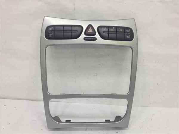 Mercedes w209 clk320 clk350 clk500 clk55 silver aluminum trim 2096806039