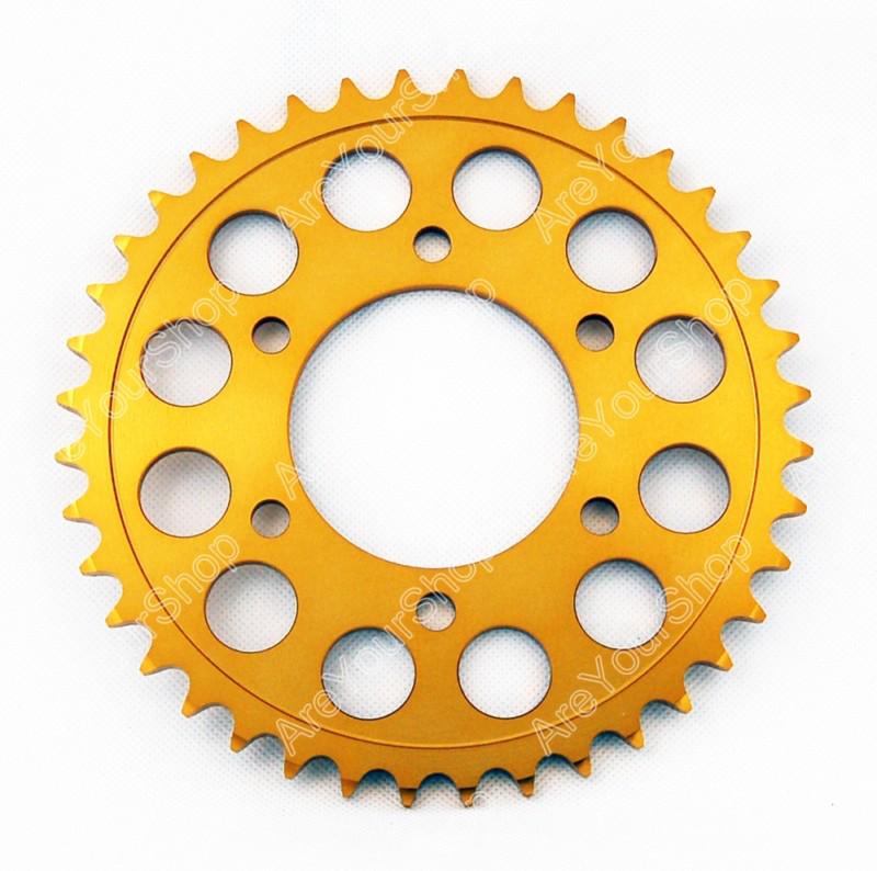 Rear sprocket kawasaki zx10r 10r 2006-2007 525 40t gold