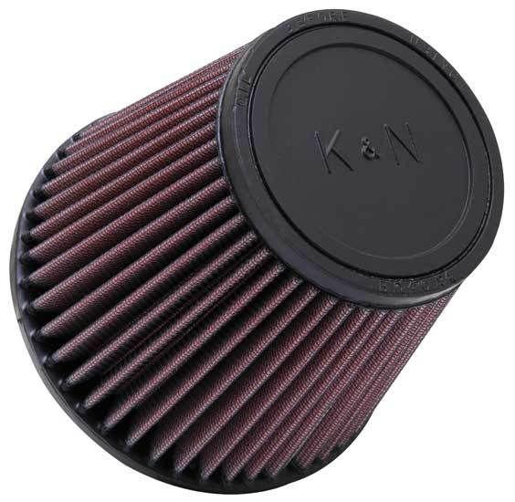 K&n universal 3'' air intake cone filter 76mm ru-3580 car/truck/suv genuine new