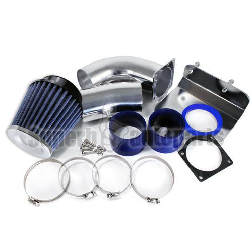 1994-1995 ford mustang 5.0l v8 cold air intake blue filter kit