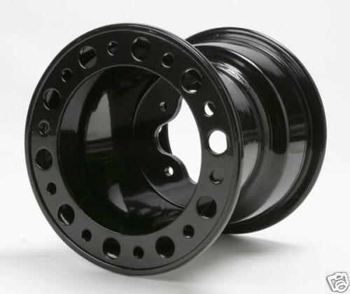 2 - itp baja 4+1 front black rims wheels banshee 350