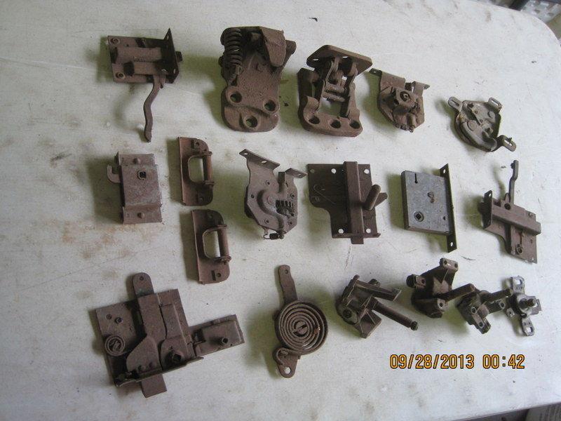 1920s 1930s 1940s 1950s latches and hinges - bulk sale  