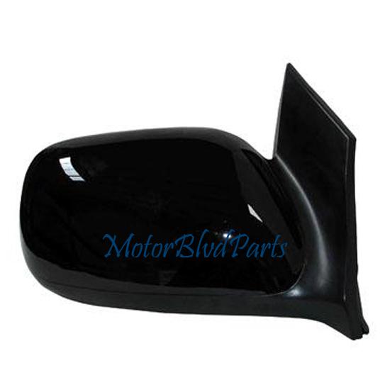 06-10 civic coupe ex/lx/si power mirror black passenger