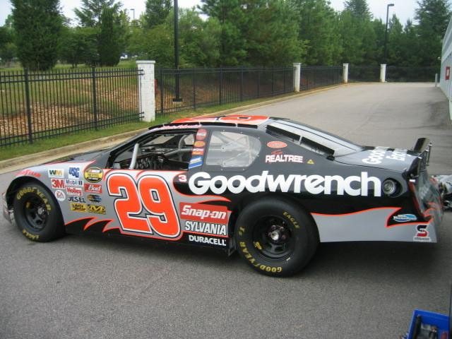  rcr #29 harvick goodwrench monte carlo road course car