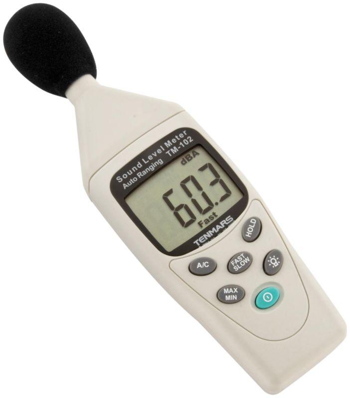 Bikemaster auto-ranging sound meter  29-0306 (tm-102)