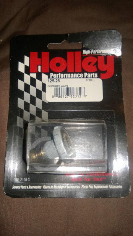 Holley oem in box 125-25 2.5 flow power valve 2.5''